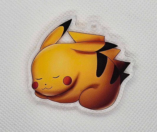 Sleeping Pikachu Charm